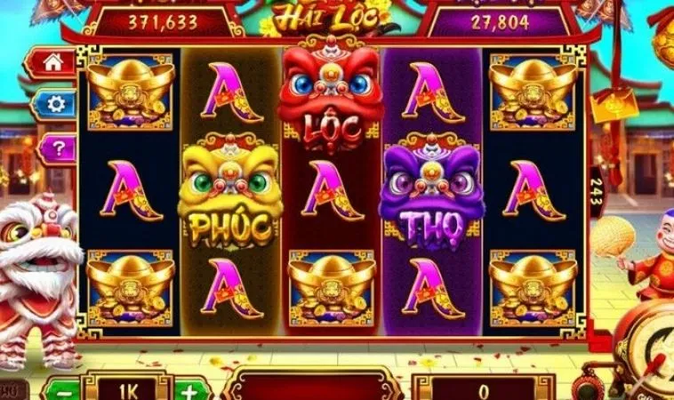 Các biểu tượng trong game Nổ Hũ Lân Hái Lộc tại 12Play