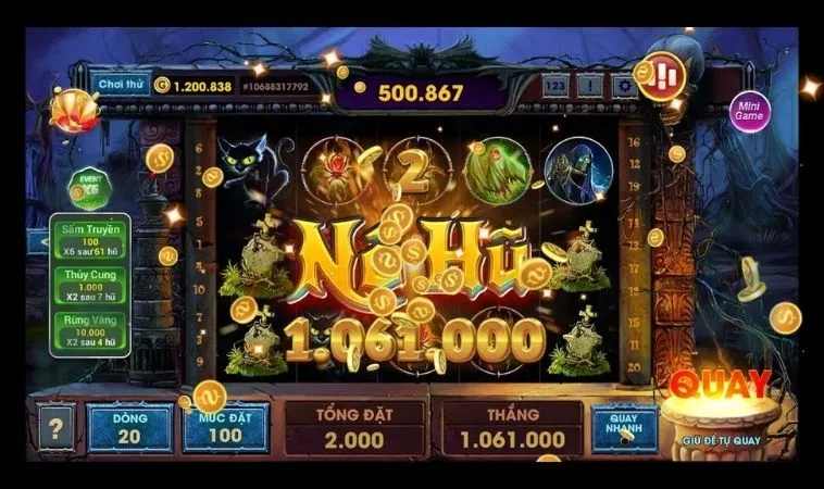 Chơi Nổ Hũ Rừng Xanh tại 12Play nhận thưởng lớn