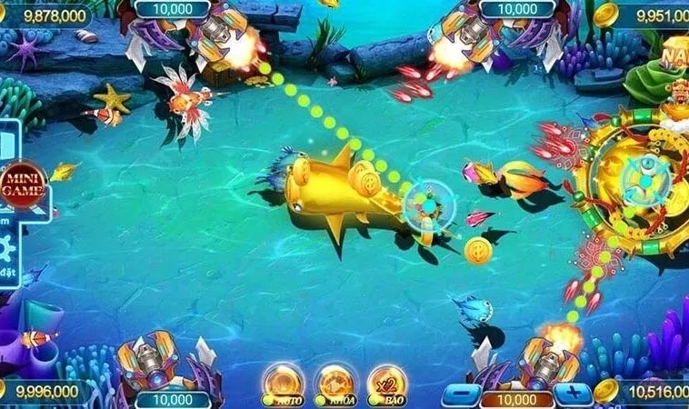 Cách chơi Vua Bắn Cá tại 12Play